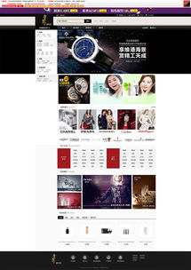 天津网站制作 奔唐网络之寺库官网网站欣赏